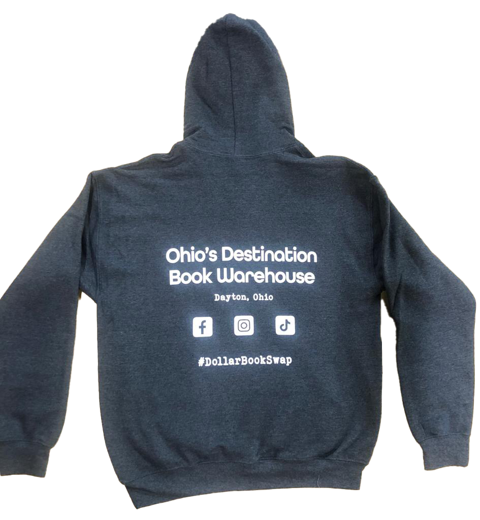 It's a Good Day To Read A Book Hoodie (Gray)